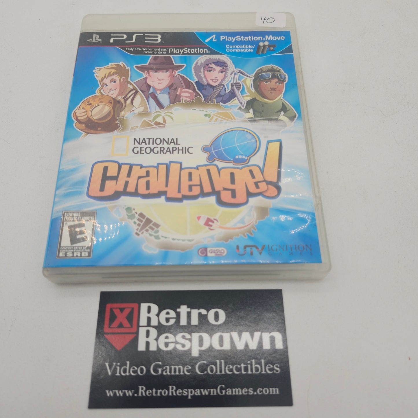 National Geographic Challenge - Playstation 3 (Complete)