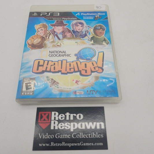 National Geographic Challenge - Playstation 3 (Complete)