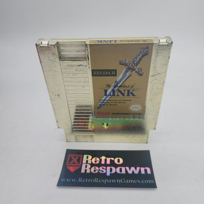 Gold Cart Zelda II The Adventure of Link - NES (Game Only)