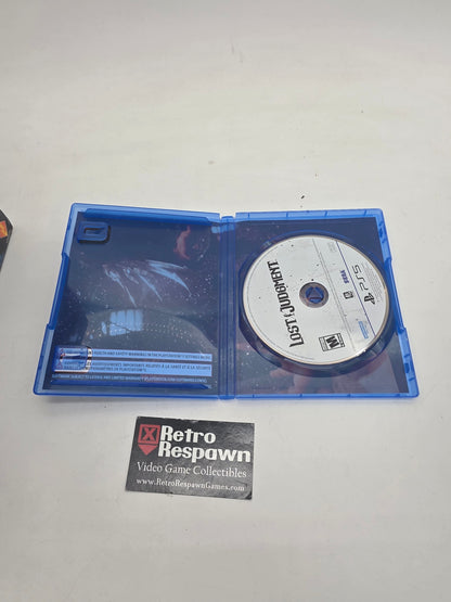 Lost Judgment - Playstation 5 (Complete)