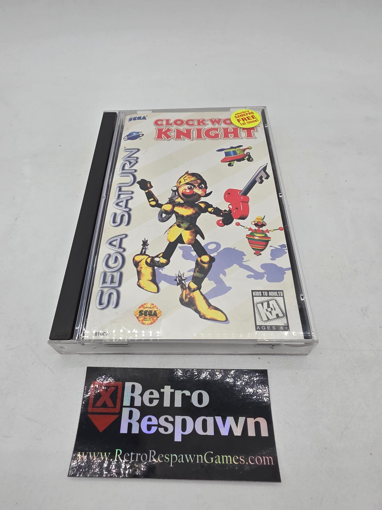 Clockwork Knight - Sega Saturn (Complete)