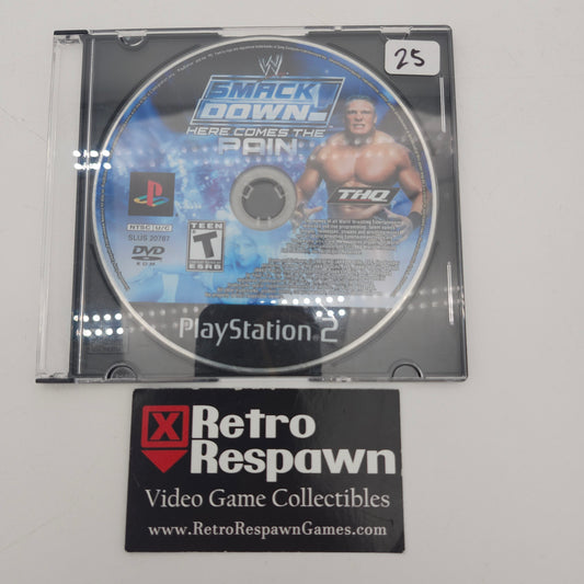 WWE Smack Down Here Comes the Pain - PlayStation 2 (Game Only)