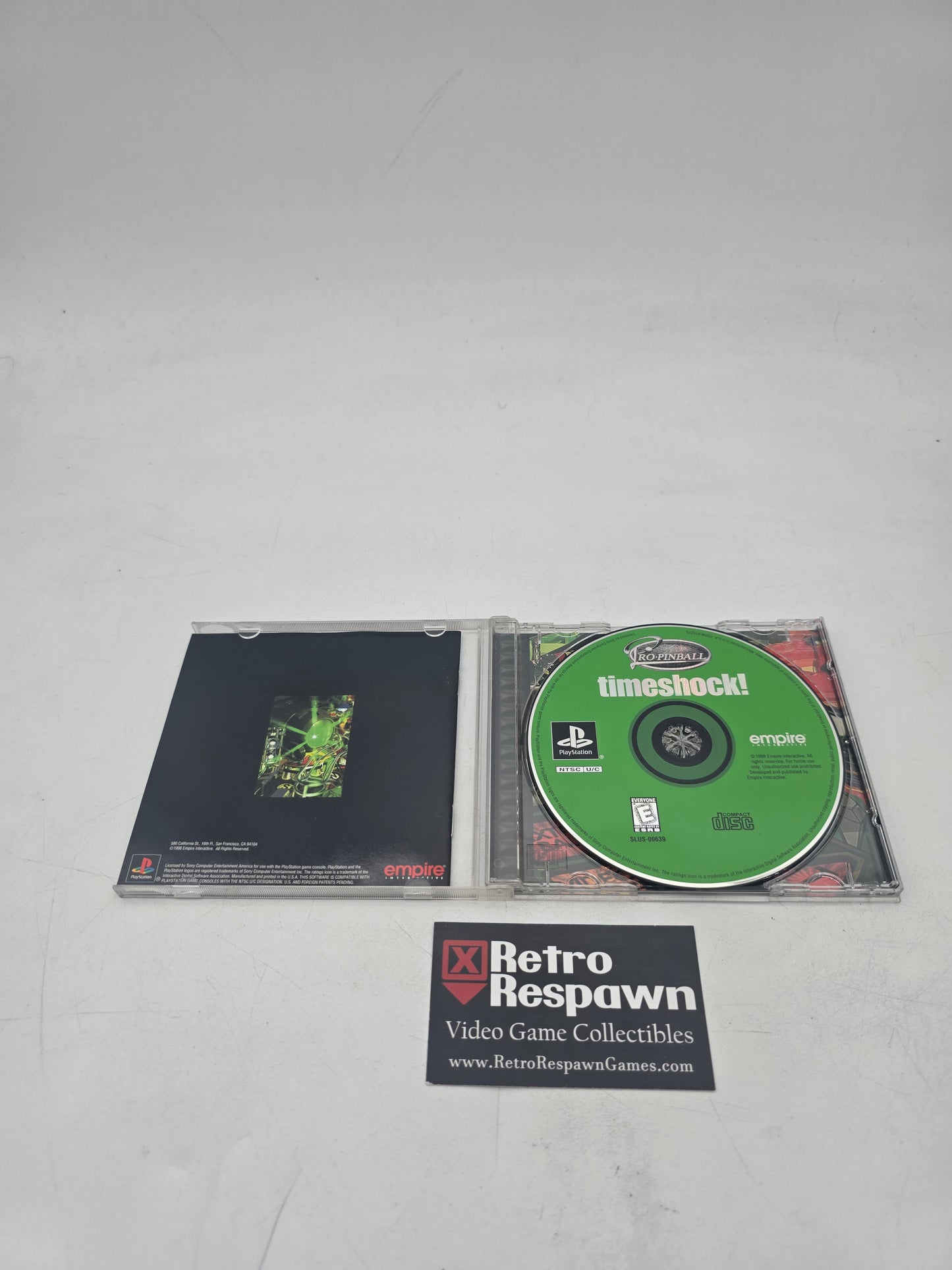 Timeshock Pro Pinball - Playstation (Complete)