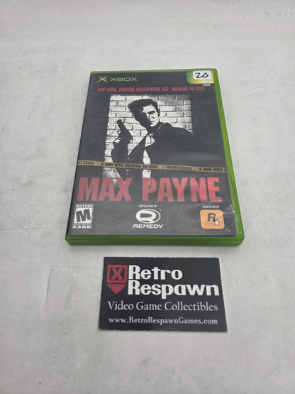 Max Payne - Xbox (Complete)