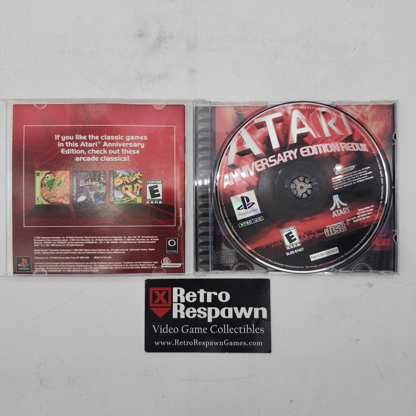 Atari Anniversary Edition Redux - Playstation (Complete)