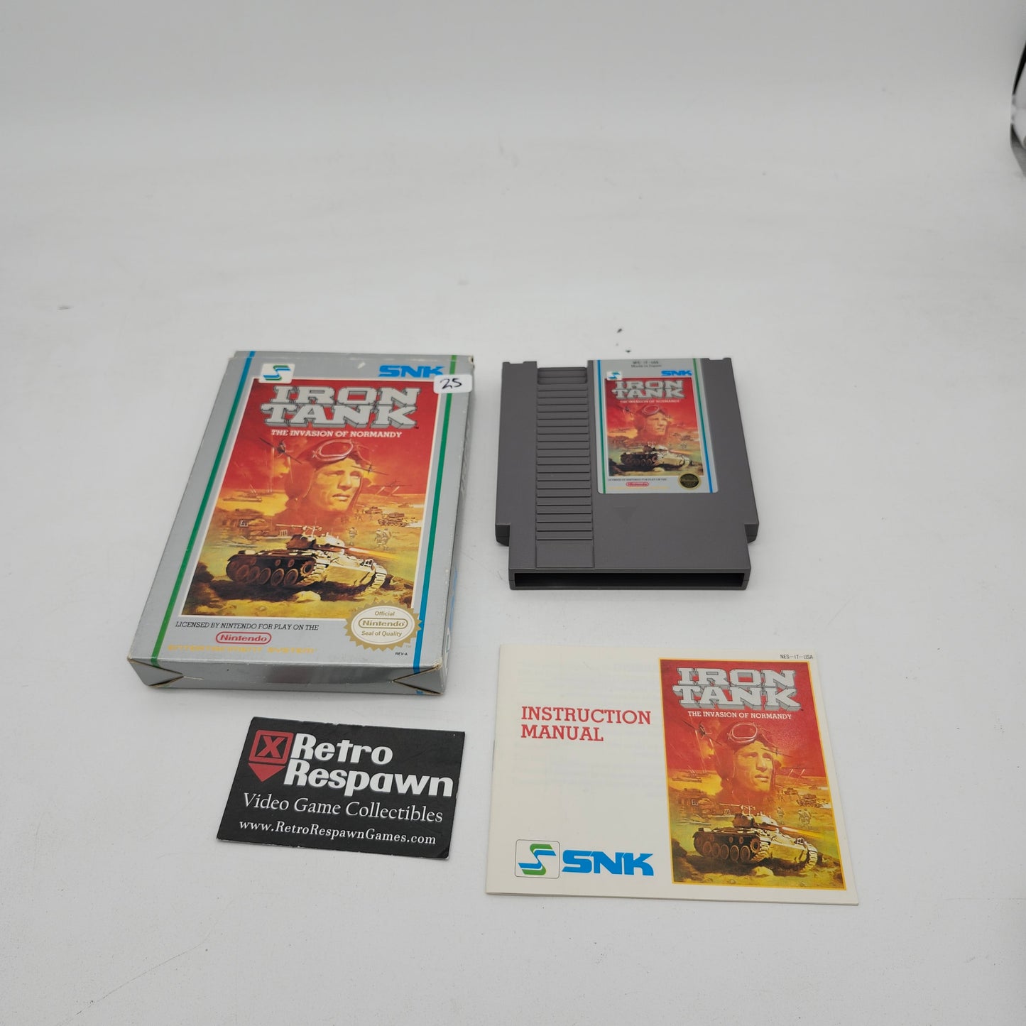 Iron Tank - NES (Complete)