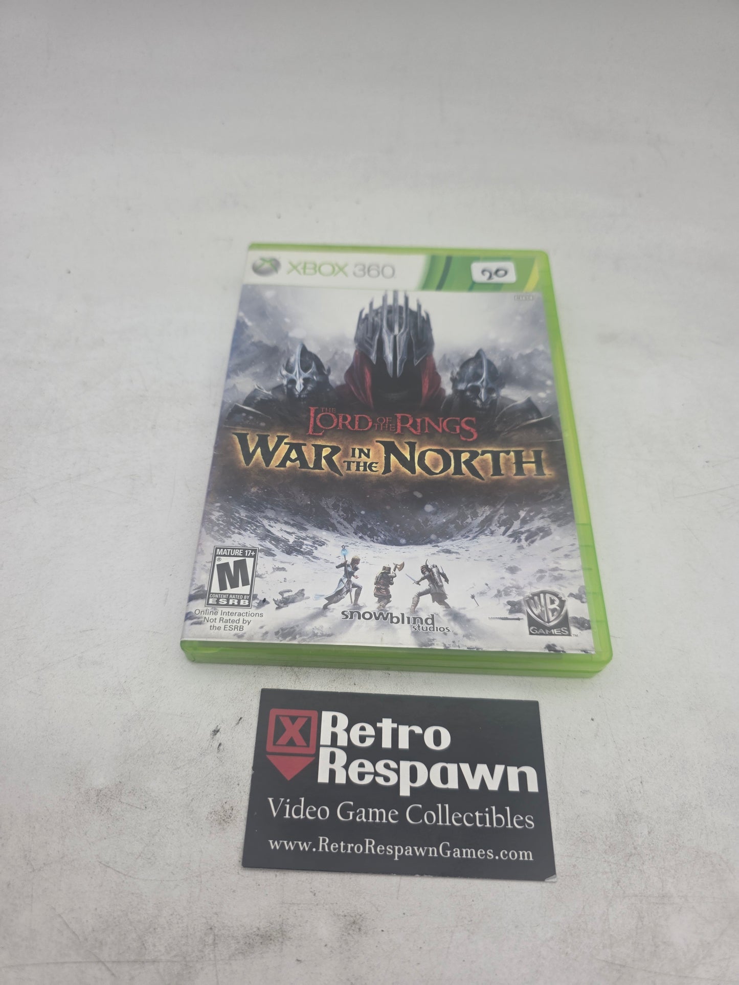 Lord Of The Rings: War In The North - Xbox 360 (Complete)