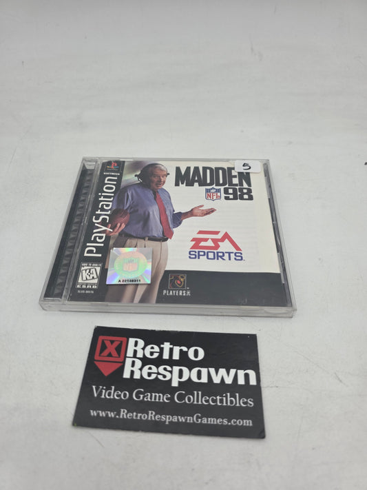 Madden 98 - Playstation (Complete)