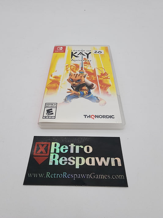 Legend of Kay Anniversary - Nintendo Switch (Complete)