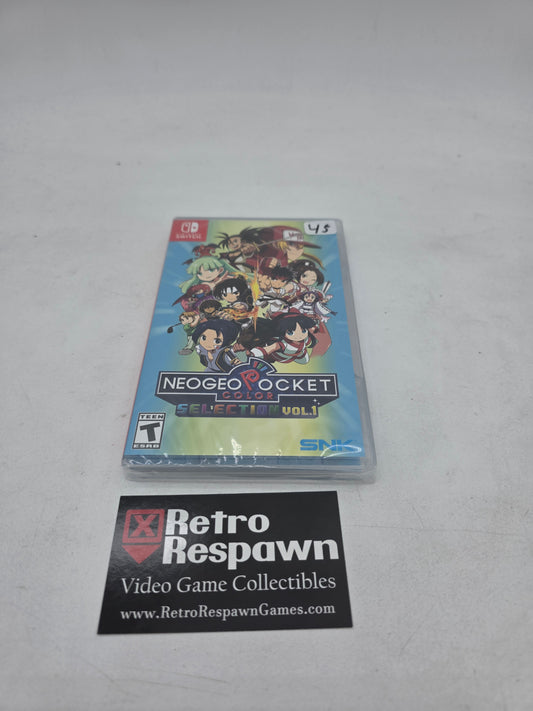 NeoGeo Pocket Color Selection Vol. 1 - Nintendo Switch (Sealed)