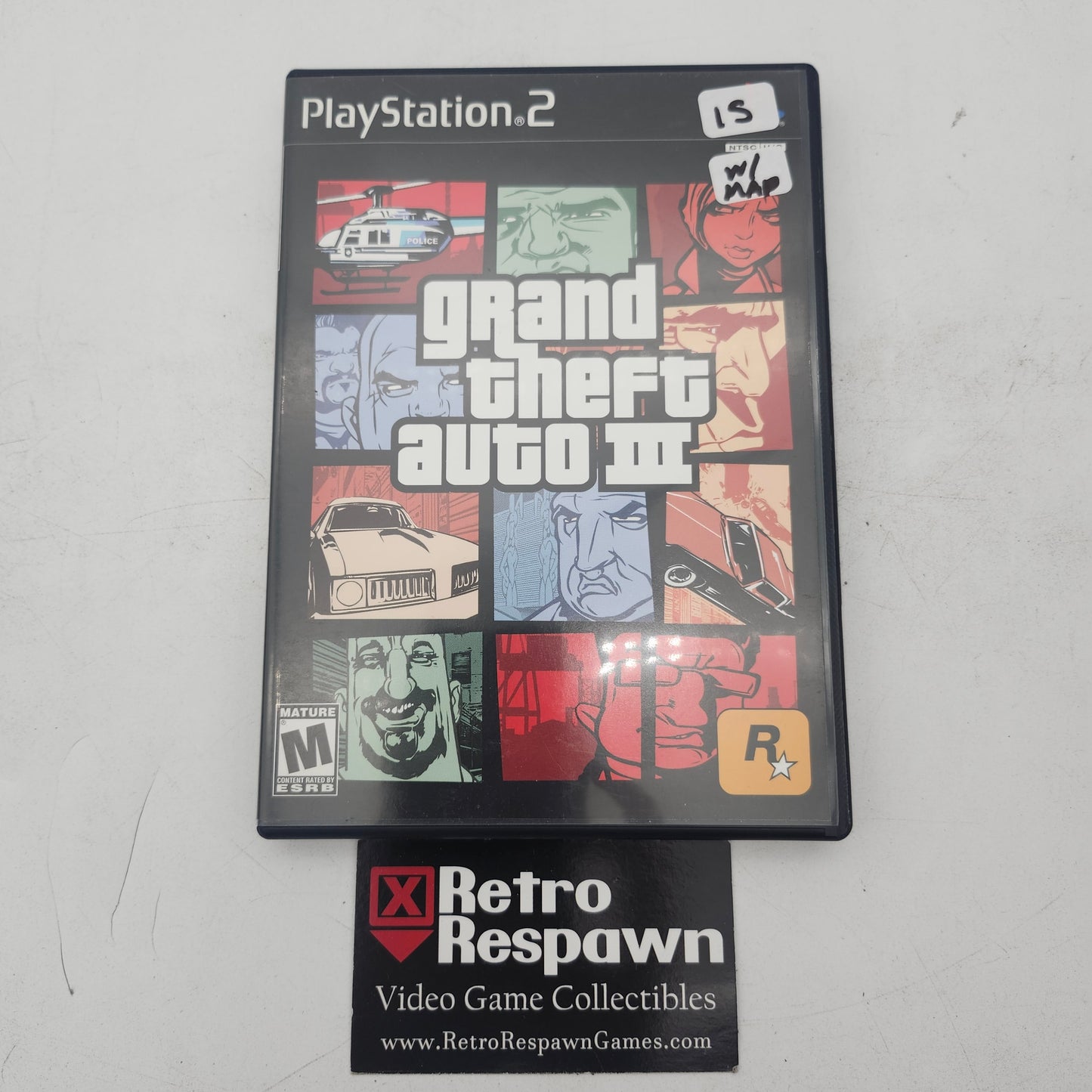 Grand Theft Auto III - Playstation 2 (Complete/ w Map)