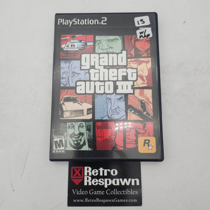 Grand Theft Auto III - Playstation 2 (Complete/ w Map)