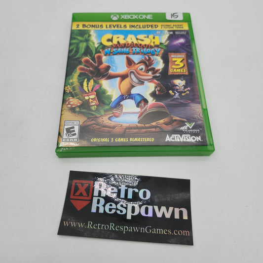 Crash Bandicoot N. Sane Trilogy - Xbox One (Complete)