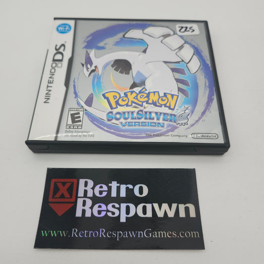 Pokemon Soul Silver Version [Not For Resale] - Nintendo DS (Complete)