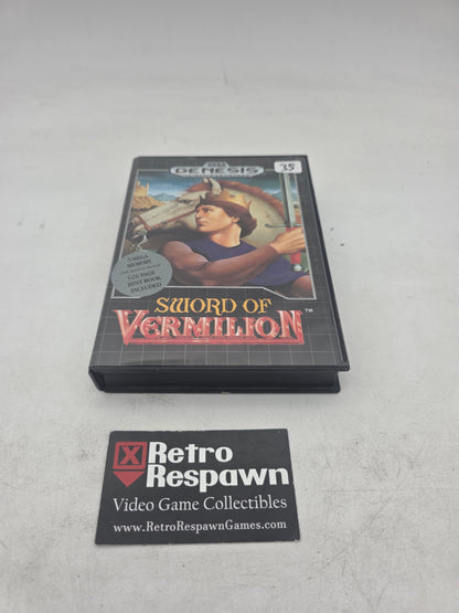 Sword of Vermilion - Sega Genesis (Missing Manual)