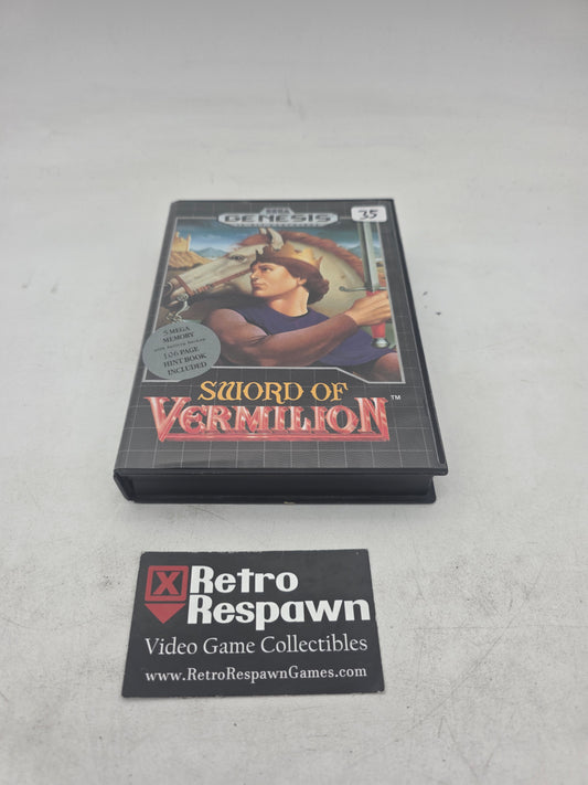 Sword of Vermilion - Sega Genesis (Missing Manual)