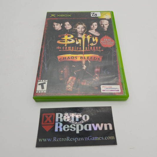 Buffy the Vampire Slayer Chaos Bleeds - Xbox (Complete)
