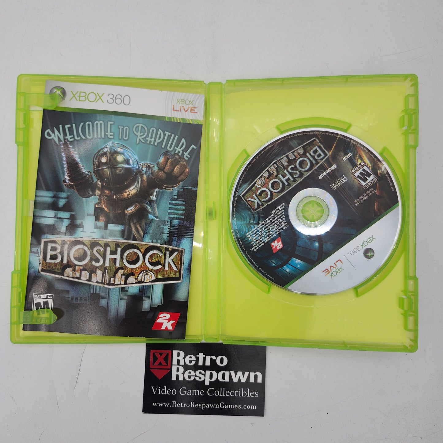 Bioshock (W/Sleeve) - Xbox 360 (Complete)