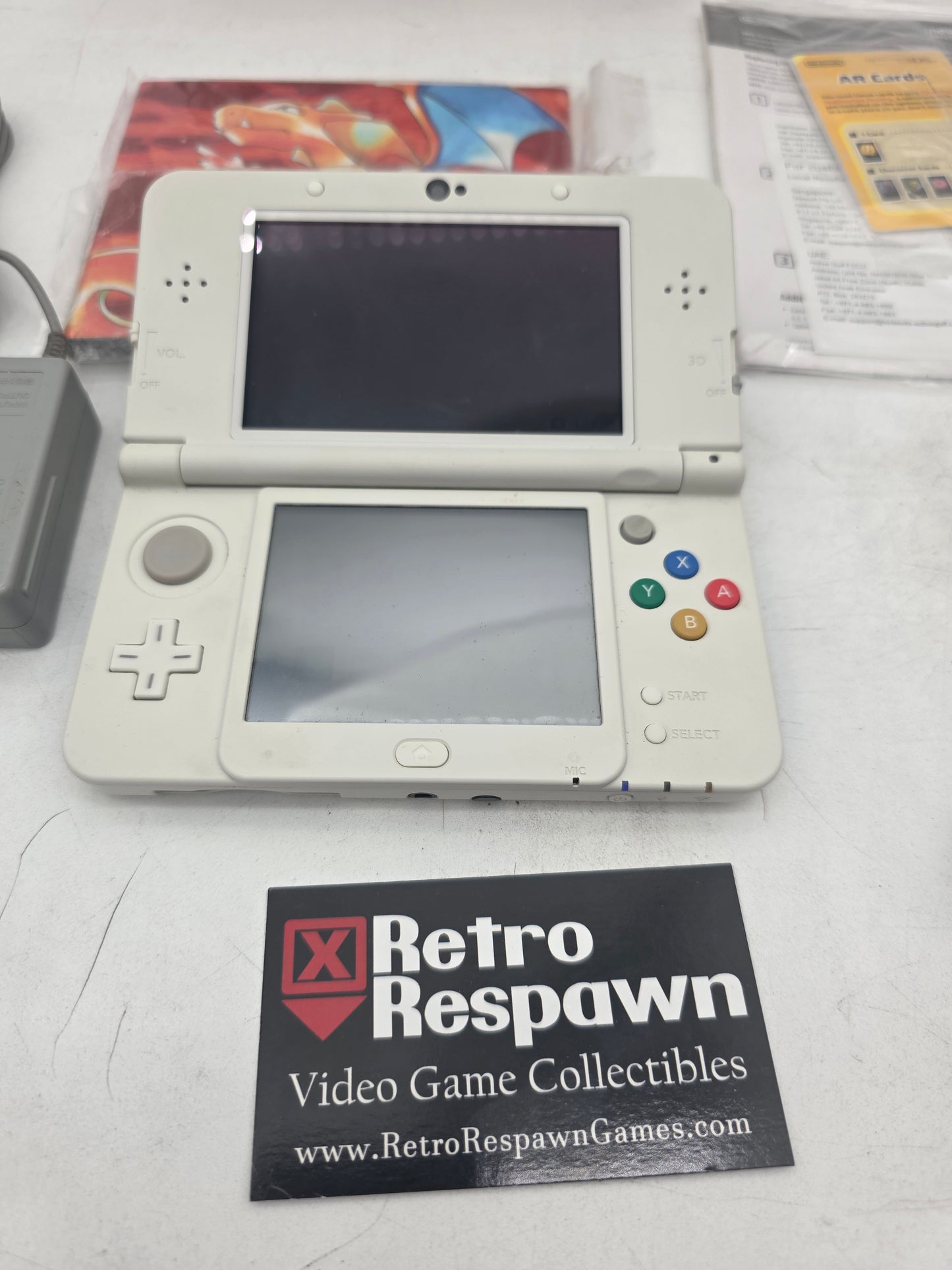 New Nintendo 3DS Pokemon 20th Anniversary Blue and Red [Singapore] - Nintendo 3DS (Complete)