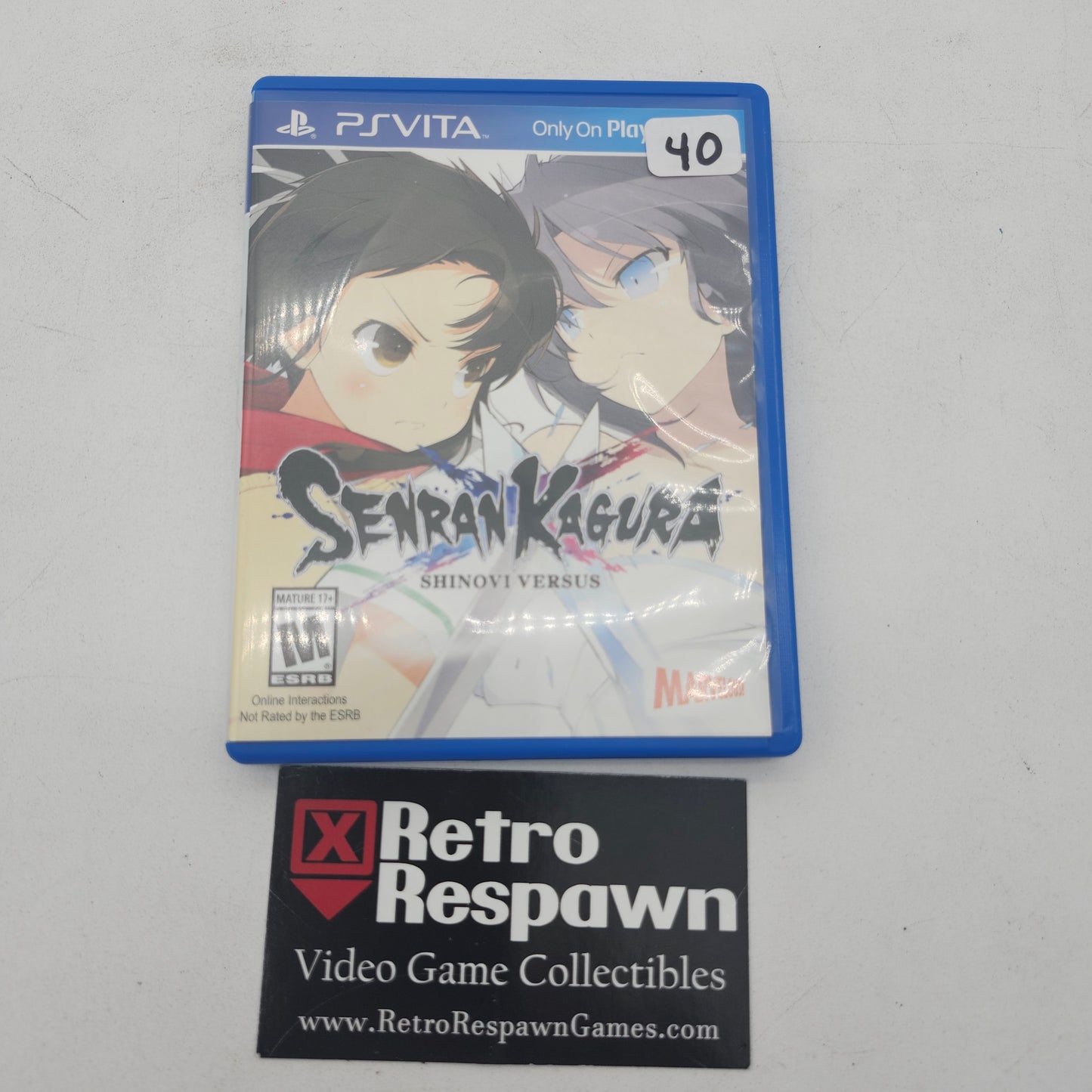Senran Kagura Shinovi Versus - Playstation Vita (Complete)