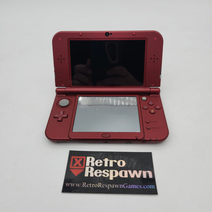 New Nintendo 3DS XL Red - Nintendo 3DS (Console + Charger)