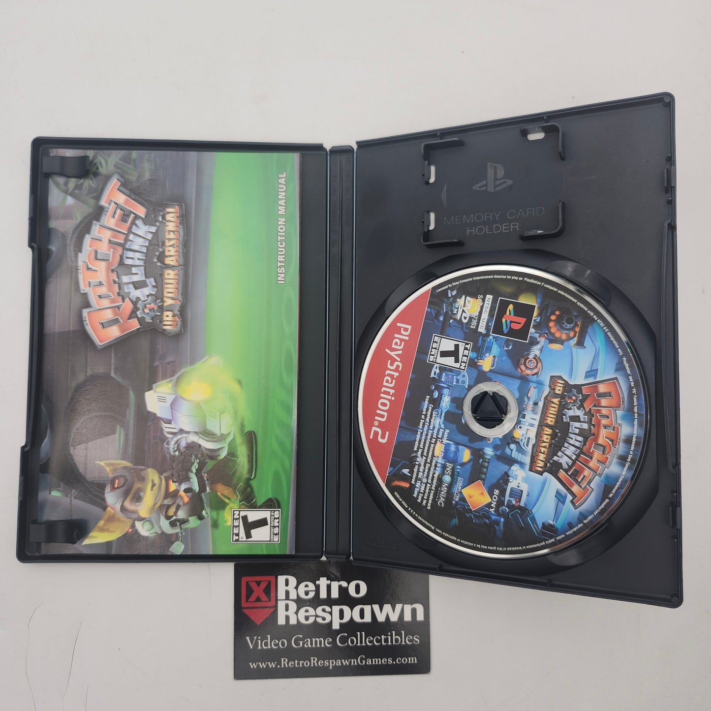 Ratchet & Clank Up Your Arsenal [Greatest Hits] - Playstation 2 (Complete)