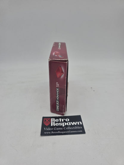 Red Gameboy Advance SP - GameBoy Advance (Complete)