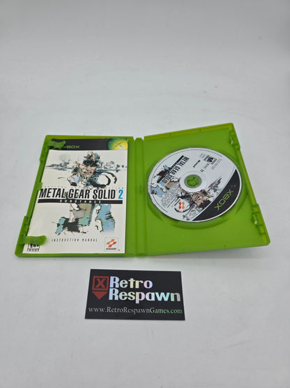 Metal Gear Solid 2: Substance - Xbox (Complete)