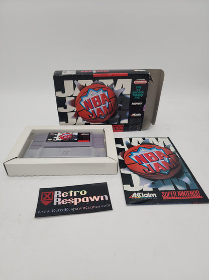 NBA Jam - Super Nintendo (Complete)