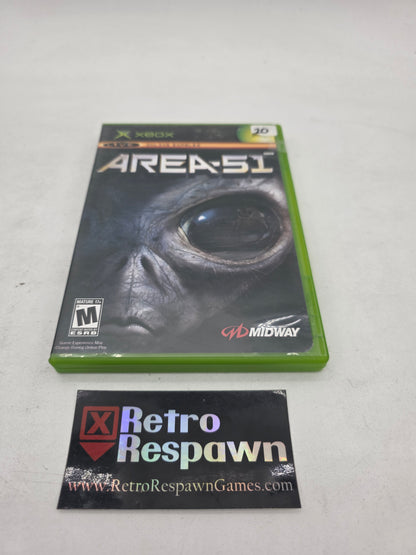 Area 51 - Xbox (Complete)