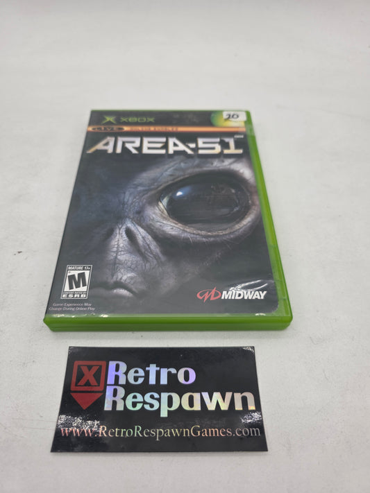 Area 51 - Xbox (Complete)