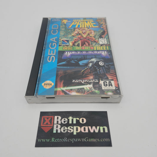 Ultraverse Prime & Microcosm - Sega CD (Complete)