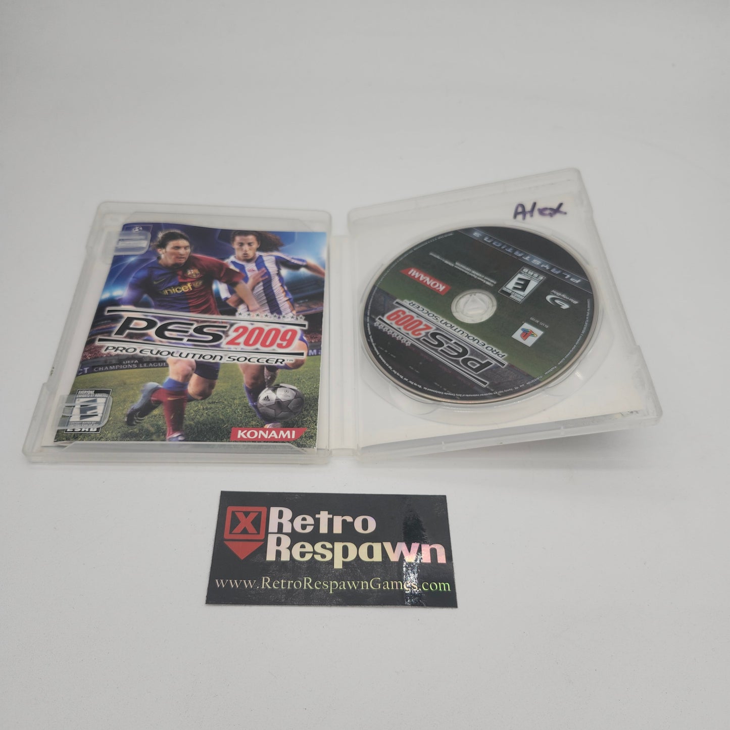 Pro Evolution Soccer 2009 - Playstation 3 (Complete)