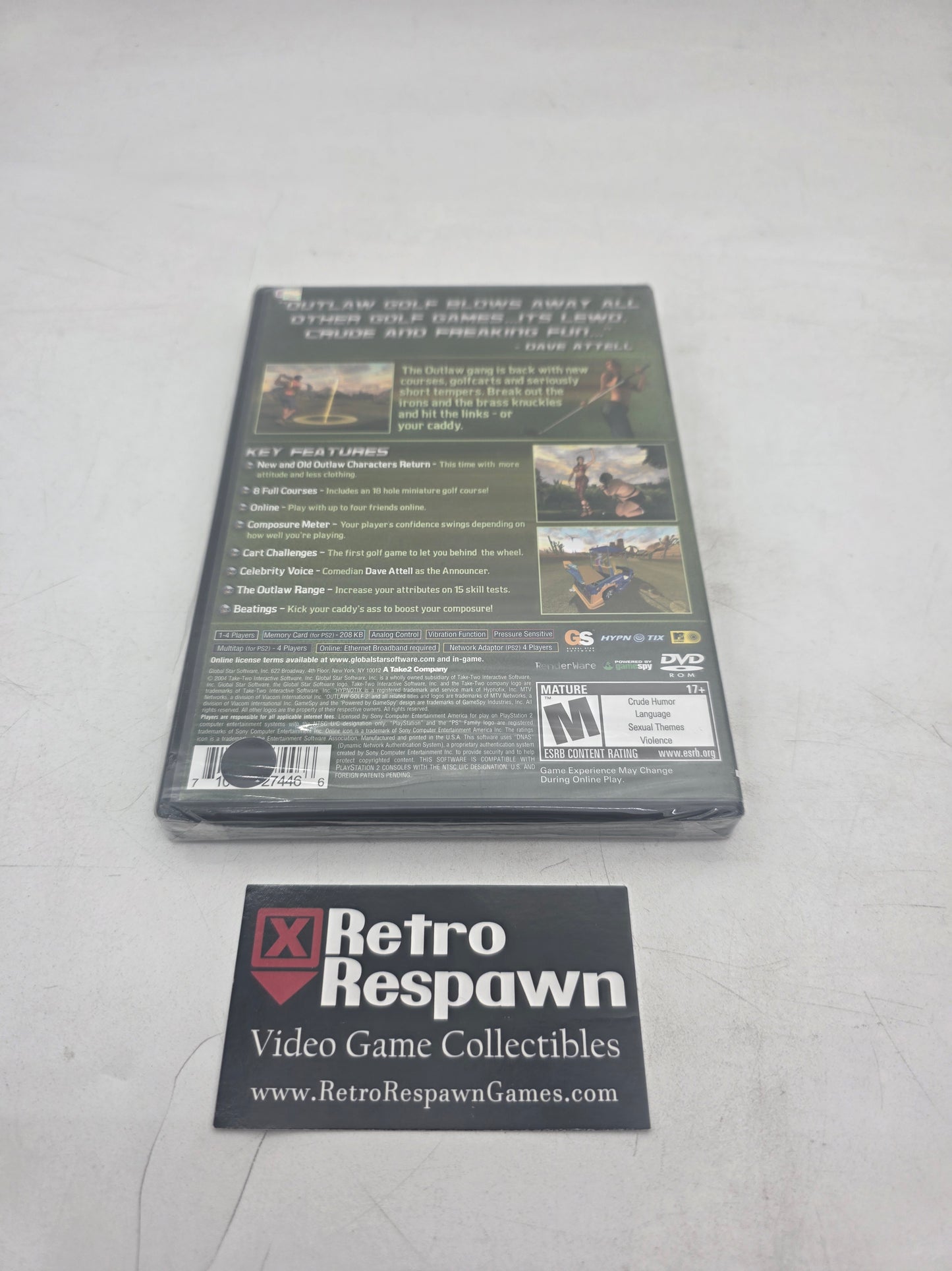 Outlaw Golf 2 - Playstation 2 (Sealed)