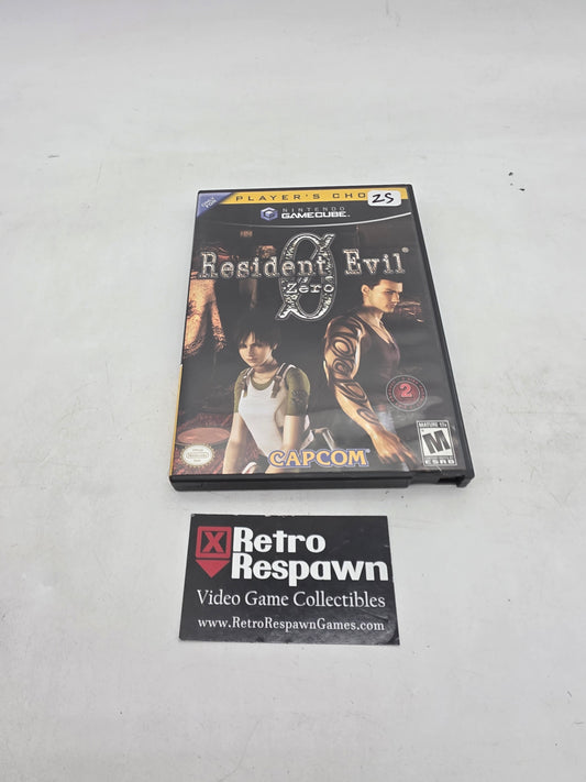 Resident Evil Zero [Player's Choice] - Gamecube (Complete)