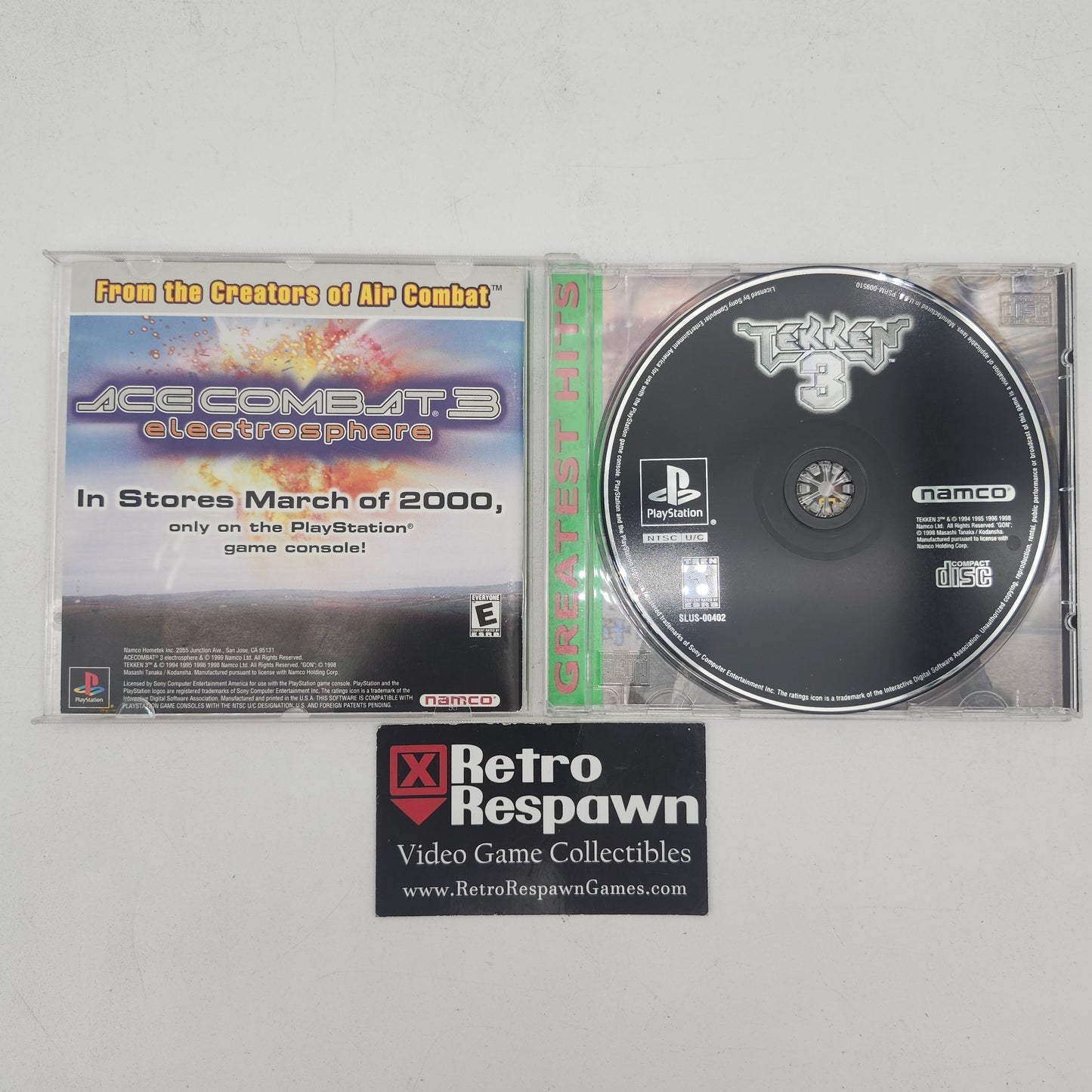 Tekken 3 [Greatest Hits] - Playstation (Complete)