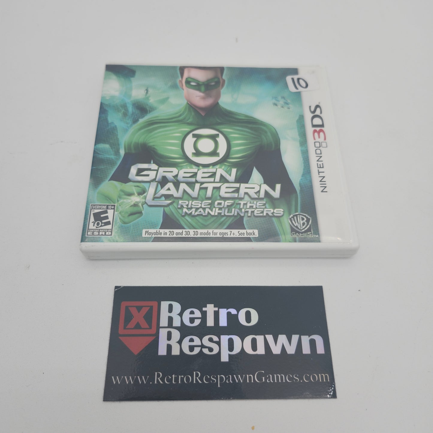 Green Lantern: Rise of the Manhunters - Nintendo 3DS (Complete)