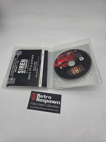 Siren: New Translation - JP Playstation 3 (Complete)