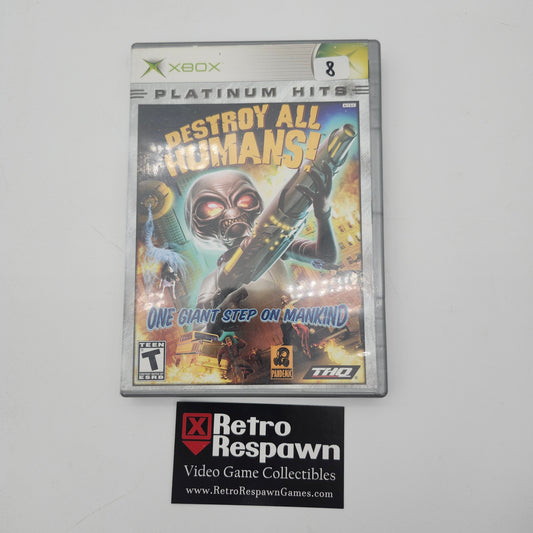 Destroy All Humans [Platinum Hits] - Xbox (Missing Manual)