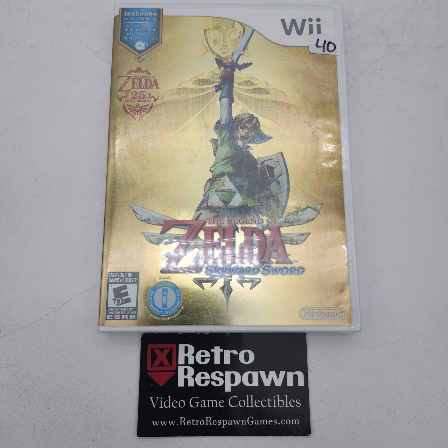 Zelda Skyward Sword [Soundtrack Bundle] - Wii (Sealed)
