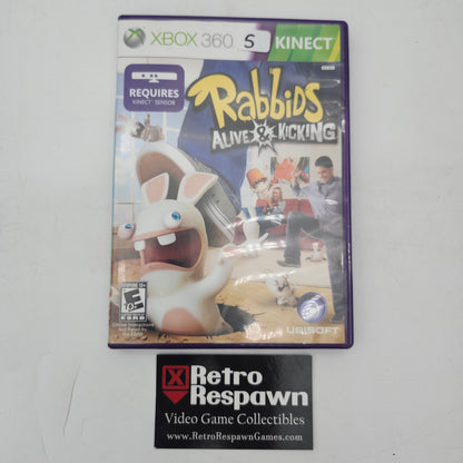 Rabbids: Alive & Kicking - Xbox 360 (Complete)