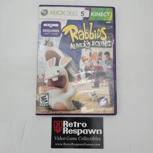 Rabbids: Alive & Kicking - Xbox 360 (Complete)