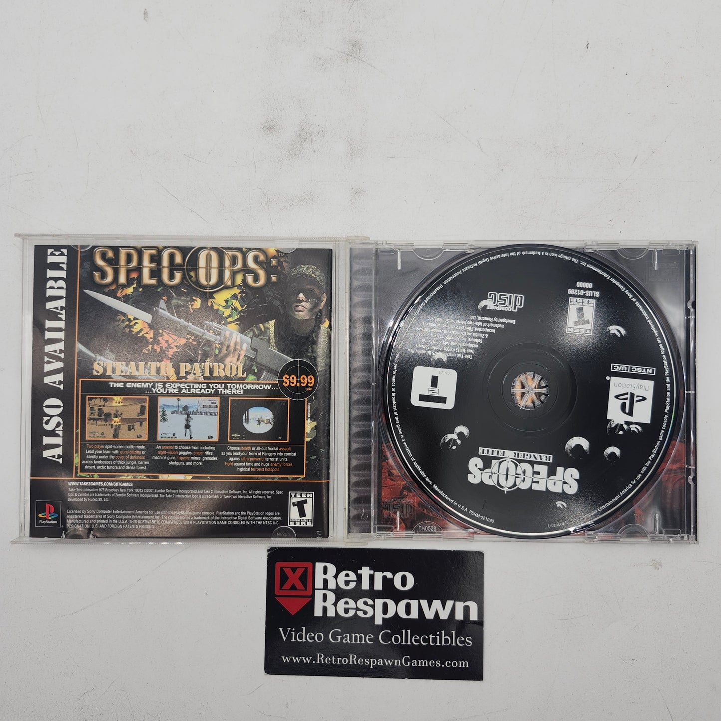 Spec Ops Ranger Elite - Playstation (Complete)