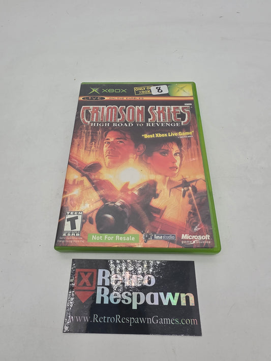 Crimson Skies [Not For Resale] - Xbox (Complete)