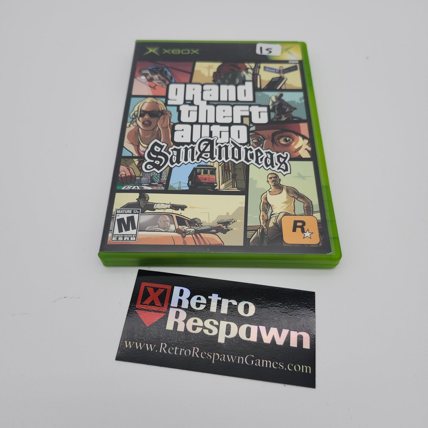 Grand Theft Auto San Andreas - Xbox (Complete)