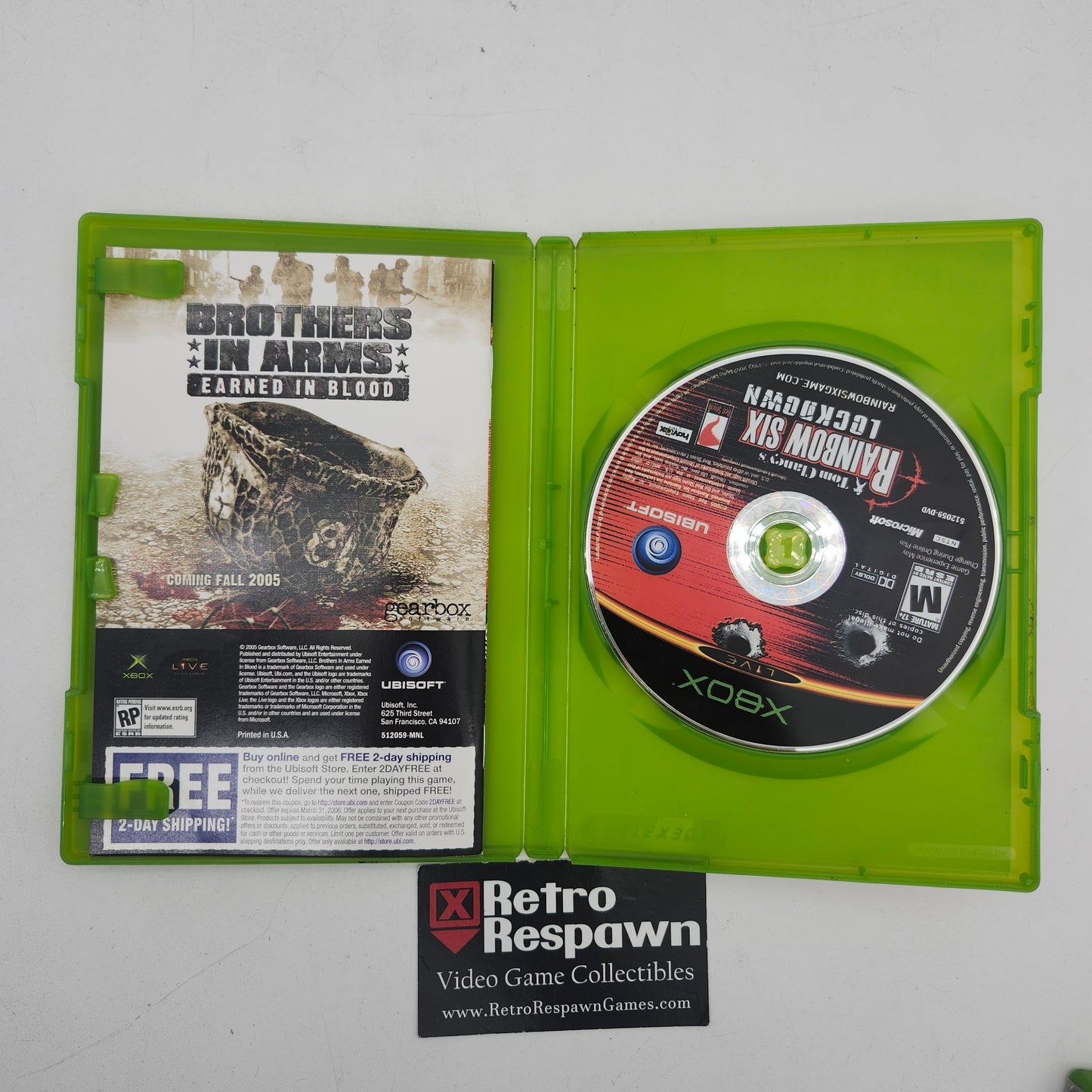 Rainbow Six 3 Lockdown - Xbox (Complete)