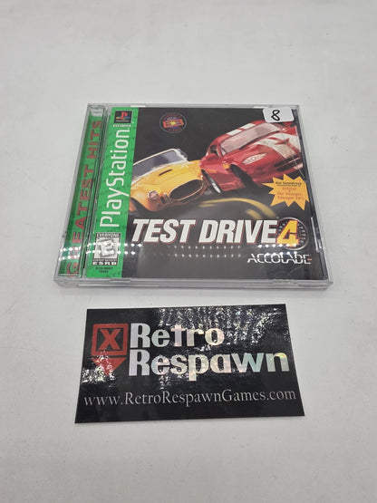 Test Drive 4 [Greatest Hits] - Playstation (Complete)