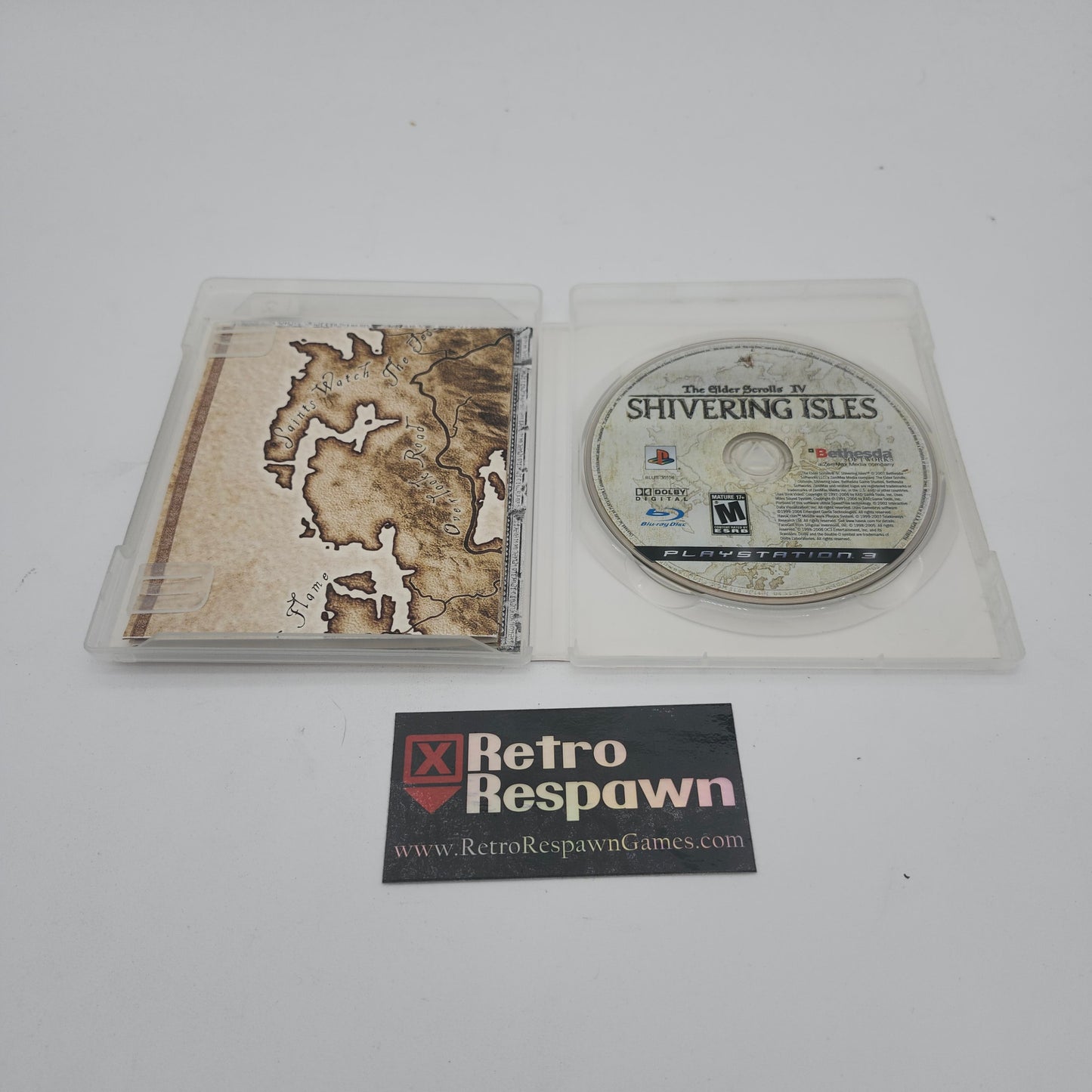 Elder Scrolls IV Shivering Isles - Playstation 3 (Complete)