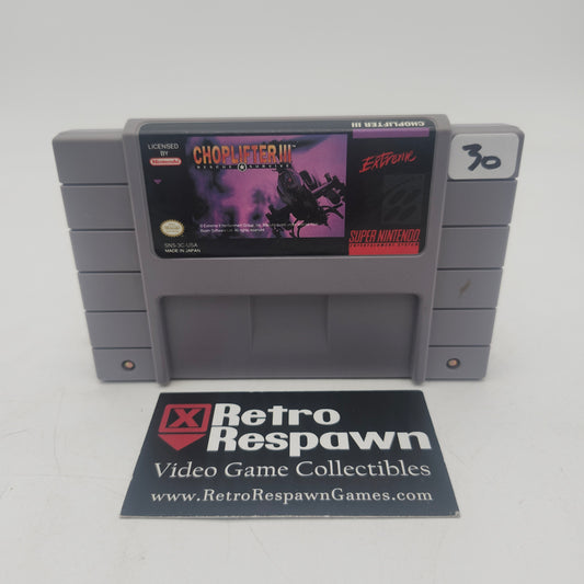 Choplifter III - Super Nintendo (Game Only)