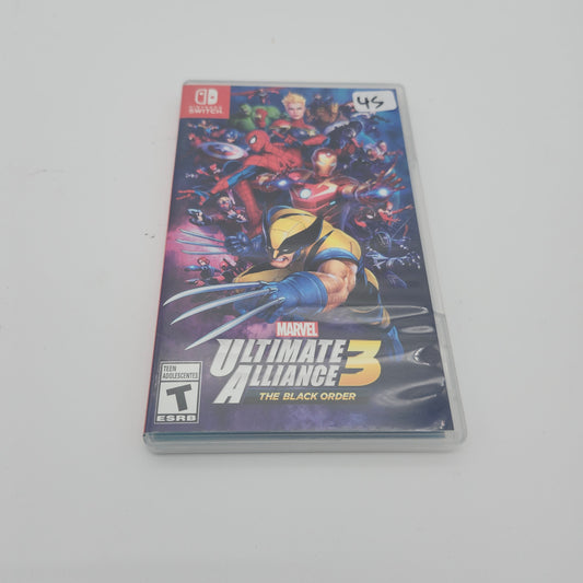 Marvel Ultimate Alliance 3: The Black Order - Nintendo Switch (Complete)